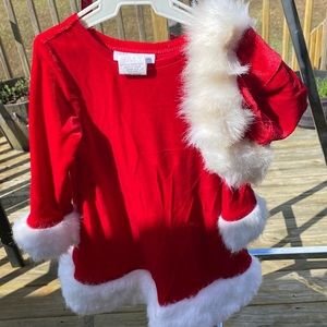 Bonnie Jean Santa Dress with hat